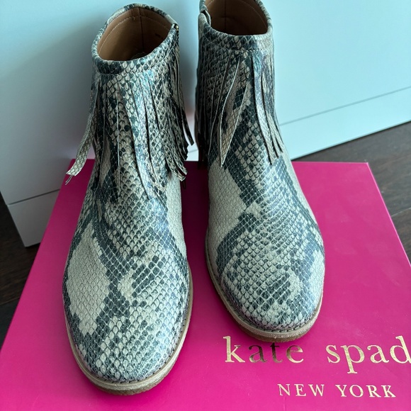 NEW Kate Spade leather boots, Size 10M - Picture 2 of 5